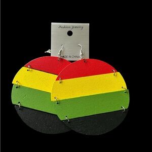 Colorful Striped Earrings